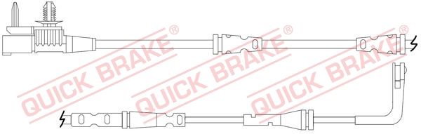 QUICK BRAKE Indikators, Bremžu uzliku nodilums WS 0425 A